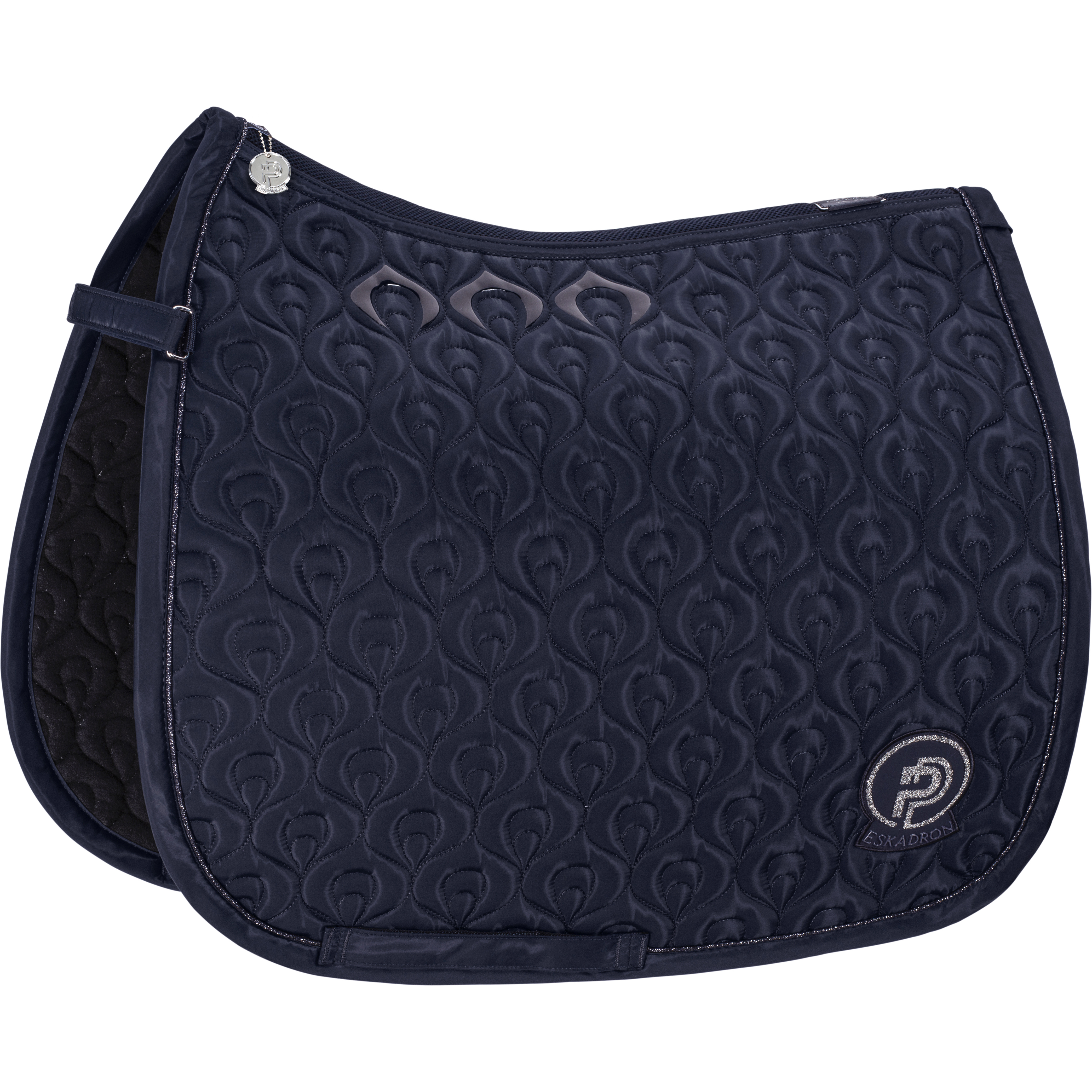 Eskadron Highgloss Peacock Saddle Cloth 214731 544 - Navy